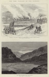 La guerre, passage des Balkans